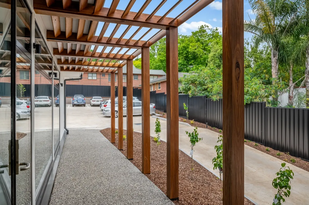 Clinic entrance