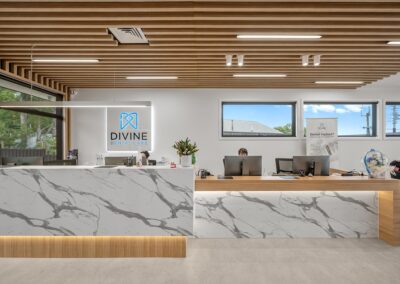 Reception area